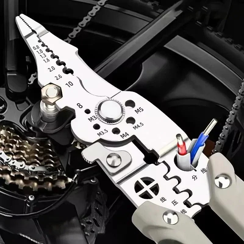 Multi-Function Wire Stripper and Cutter Tool