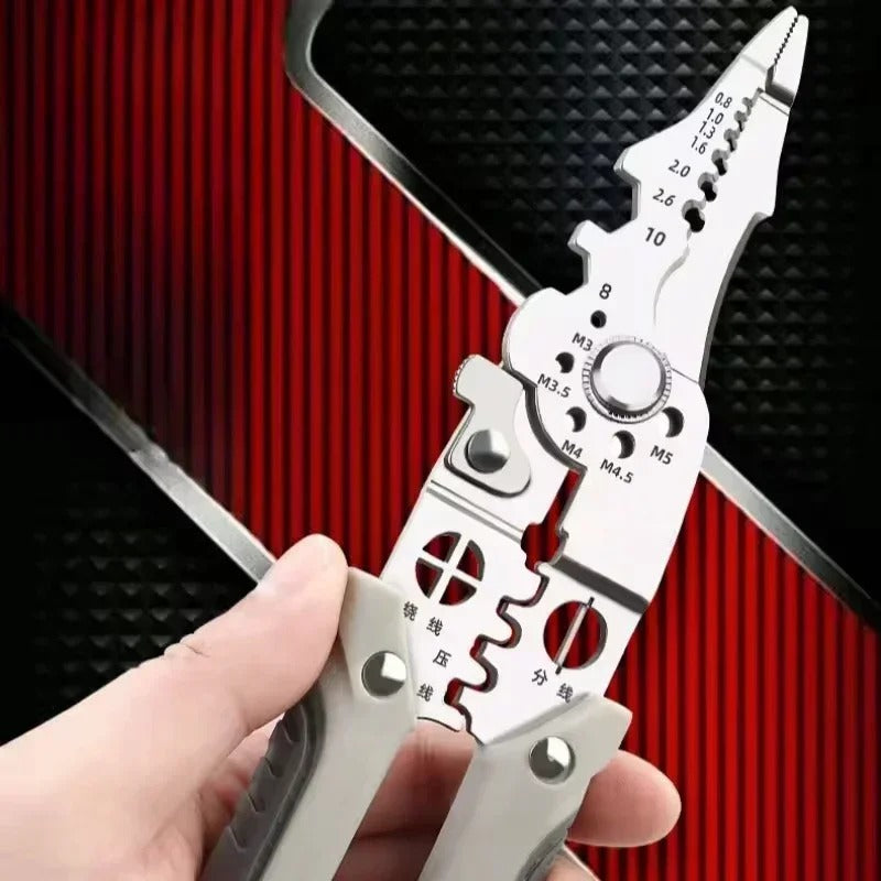 Multi-Function Wire Stripper and Cutter Tool