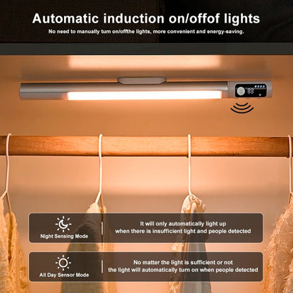 LED Digital Display Lamp With Motion Sensor