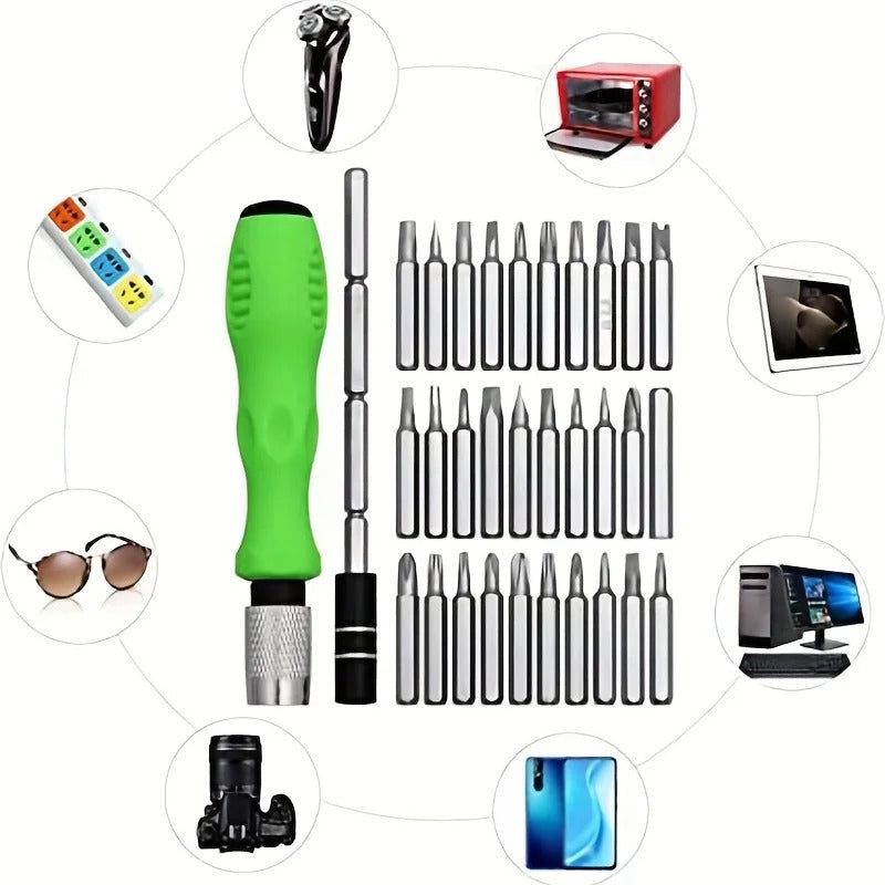 32-in-1 Screwdriver Tool Kit Set