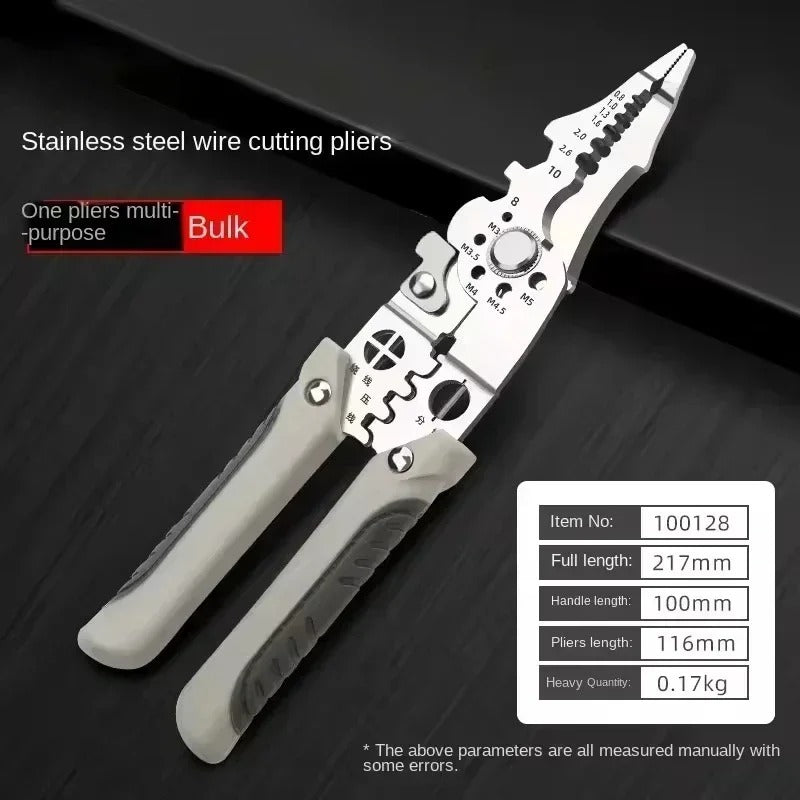 Multi-Function Wire Stripper and Cutter Tool